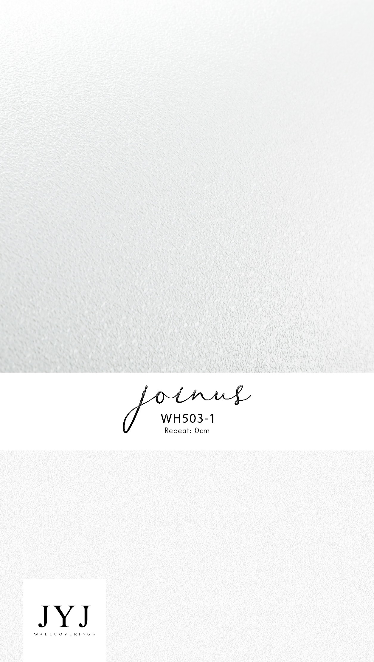 Giấy dán tường màu trắng WH503-1 - JOINUS